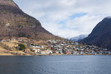 croisiere sur le aurlandsfjord entre flam et Gudvangen © bru greg