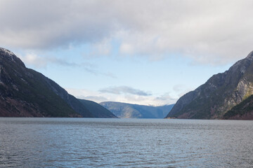 croisiere sur le fjord entre flam et aurland © bru greg