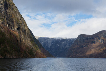 croisiere sur le fjord entre flam et aurland © bru greg