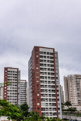 Naklejka premium High-rise residential building in Manaus, Amazonas, Brazil