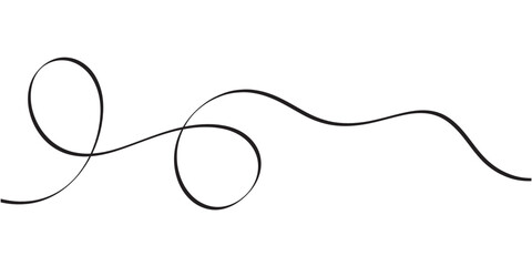 Obraz premium Swoosh vector. Hand drawn swoosh elements, and swoop underline typography tails shape in flat styles. Set of ribbons. Design concept element collection in eps 10.
