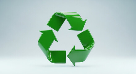 Obraz premium 3D Recycling Symbol Concept