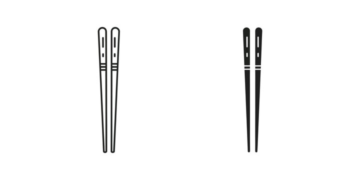 Comparison of traditional and modern black lacquered chopsticks designs