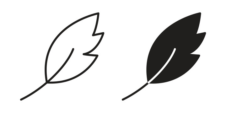 Light weight icon pack on white background. logotype graphic design