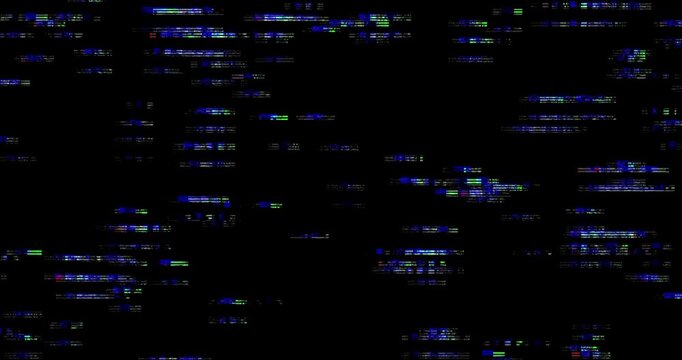 Bright Flashy Screen Damage with Rapid Glitch Interruption