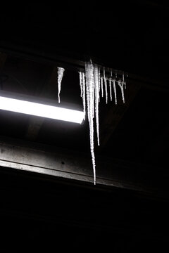 Hanging Ice