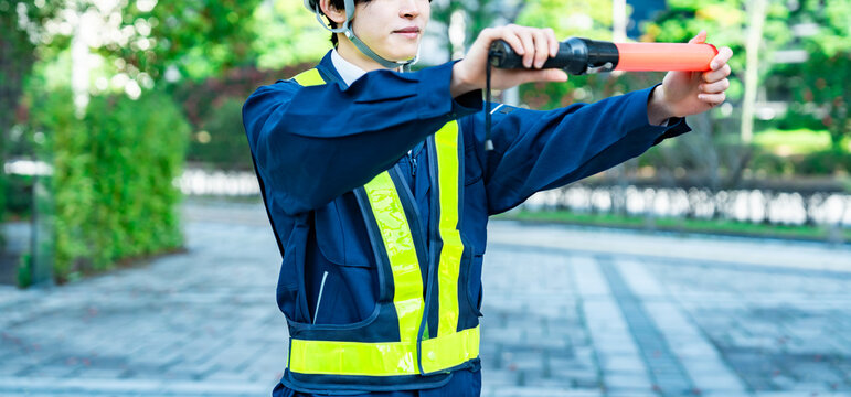 若いガードマン・警備員