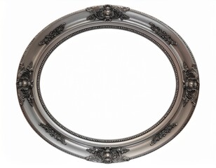 Obraz premium Ornate Silver Picture Frame