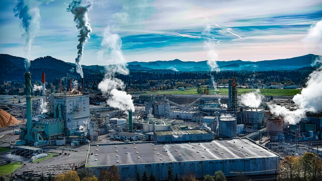 Industrial buildings in Springfield, Oregon