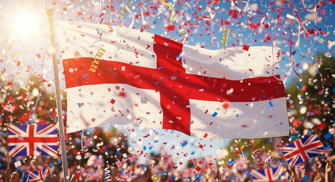 St George&rsquo;s Day Celebration Composition