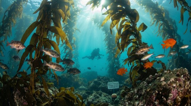 Kelp Forest Underwater Restoration