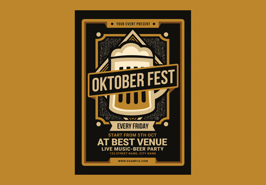 Oktober Festival Flyer