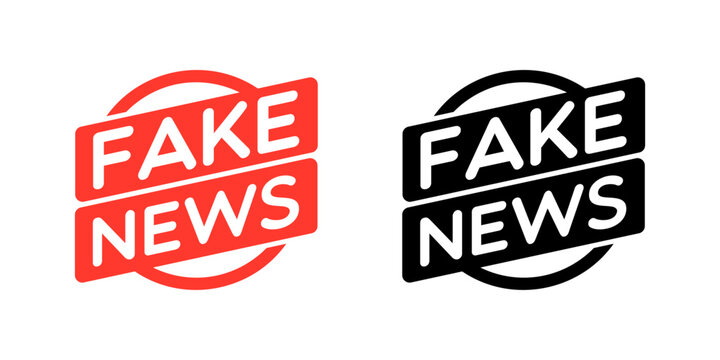 Vector Fake News Labels