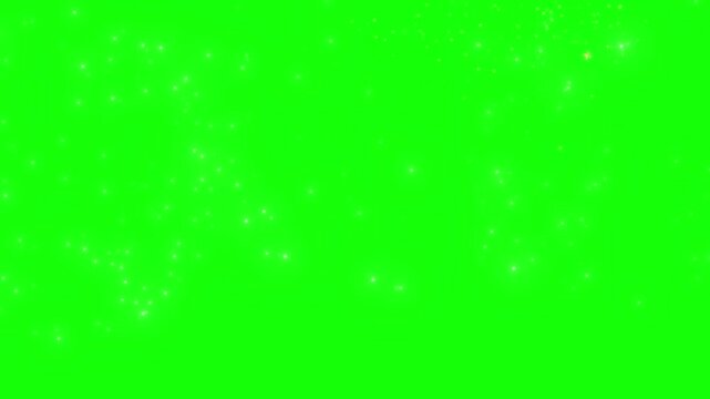 Vibrant colorful fireworks exploding on green screen background for video editing and motion graphics