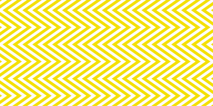 Design summer background chevron pattern stripe seamless yellow and white.