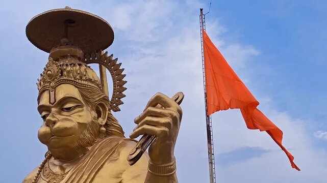 Pitreshwar hanuman temple is situated in indore, madhya pradesh, india.