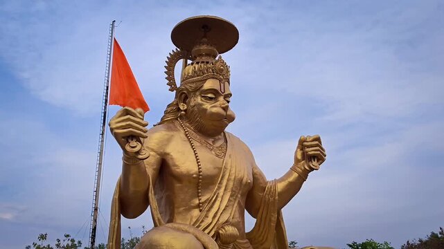Pitreshwar hanuman temple is situated in indore, madhya pradesh, india.