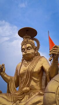 Pitreshwar hanuman temple is situated in indore, madhya pradesh, india.