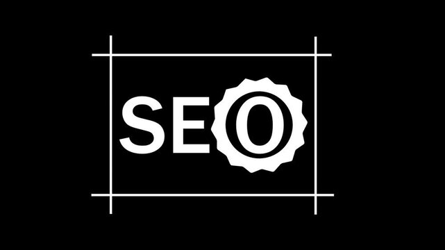 SEO concept written on blackboard. Search engine optimization is the process of improving the quality and quantity of website traffic to a website or a web page from search engines
