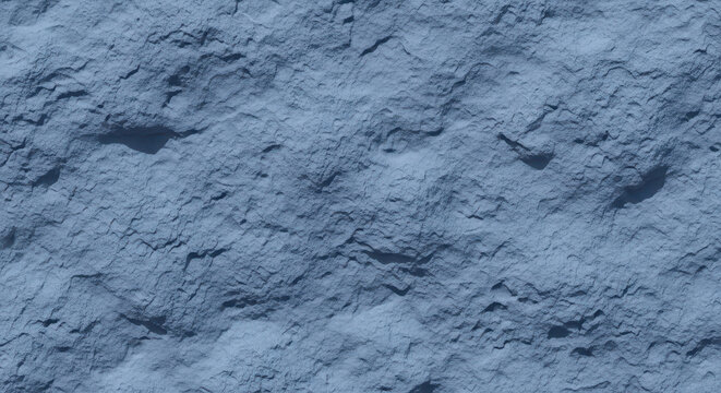 Textured Gray Snow Surface with Shadows