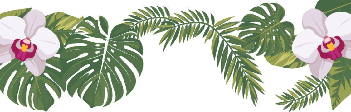 vector illustration of spring flowers