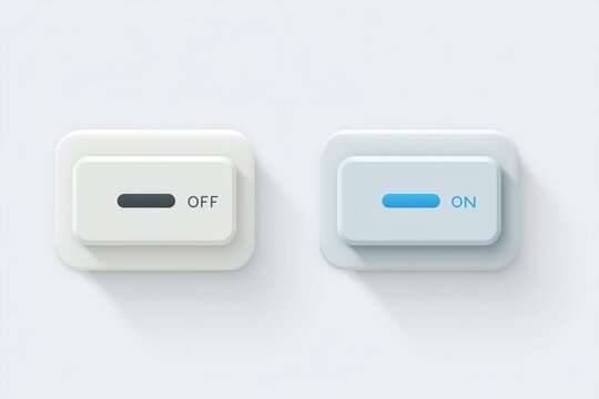Minimalist Rounded Square Button