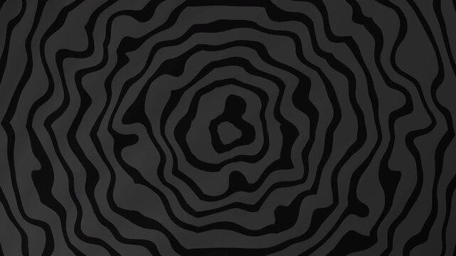 Abstract black and grey gradient background optical illusion waves pattern suitable for backgrounds, textiles, and abstract designs with a mesmerizing visual effect.