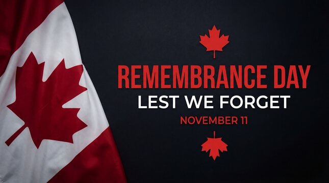 Remembrance Day Lest We Forget November 11 Canada