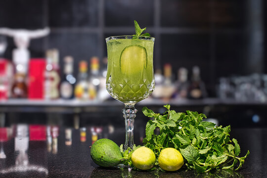 Aam Panna an Indian body cooler drink at the time scorching hot summer time made of green raw mango