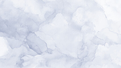 Obraz premium Soft gray and white watercolor texture background with abstract marble effect