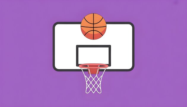 Missed shot basketball funky flash message error animation. Rebound game mistake. Playful attempt. Animated empty state. UI failure web design. Onboarding micro UX motion. 