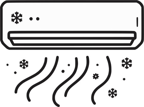  AC cooler air vector design 