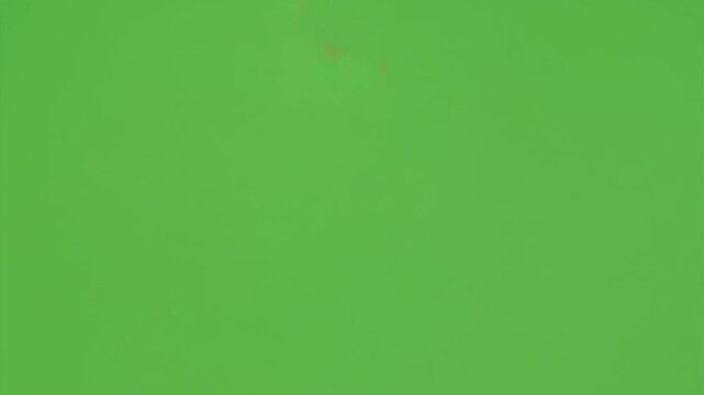 Small Localized Fire Pop Green Screen 4K Video
