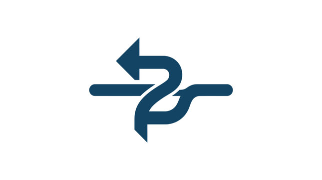 Icon of Directional Arrows and Navigation Symbols for User Interface Design