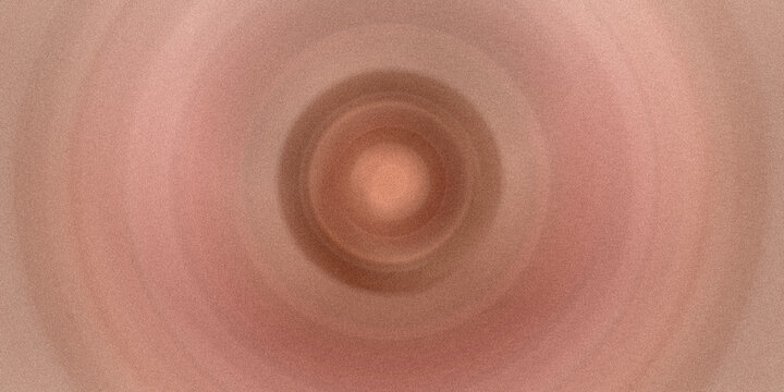 Abstract textured background with concentric circles in warm rose gold