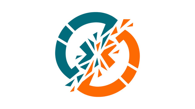 Abstract Circles Icon Vector Illustration for Technology and Innovation Concepts