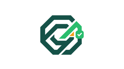 Fototapeta premium Vector Icon of Secure Data Encryption Shield for Cybersecurity and Digital Privacy