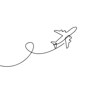 airplane flying through the sky with a trail