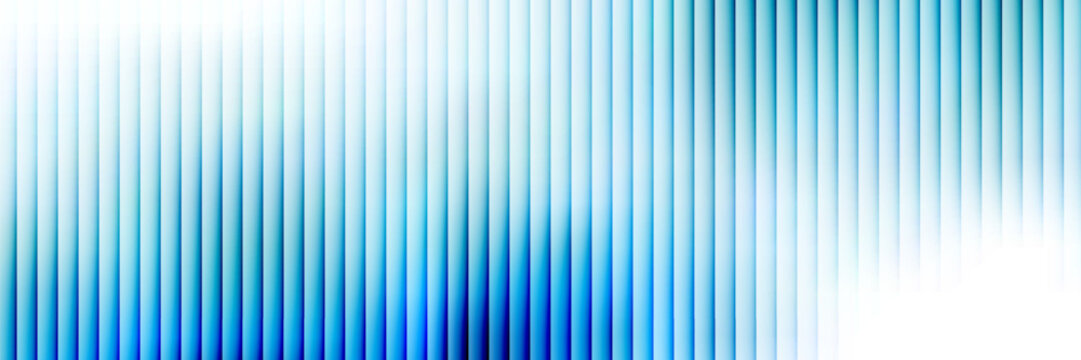 Abstract blue ripple glass effect background with glowing white light leaks gradient, modern banner header fashion backdrop wallpaper web design