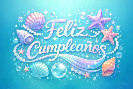 feliz cumpleanos underwater 