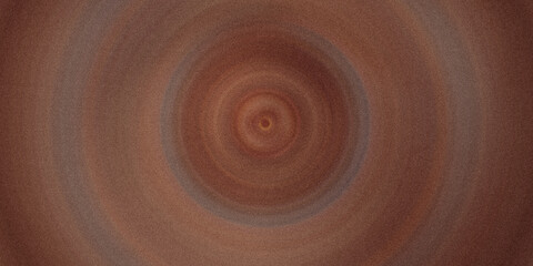Obraz premium Abstract dark brown concentric circular pattern
