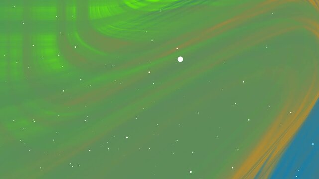 Abstract green and orange pattern resembling aurora borealis, great for backgrounds, digital art, and naturethemed designs.