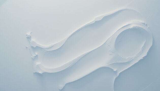 Snow texture and ice texture with blue abstract frost waves
