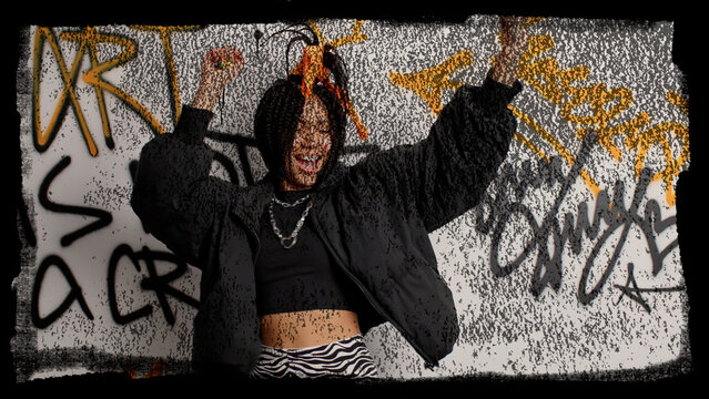Grunge Frame 04