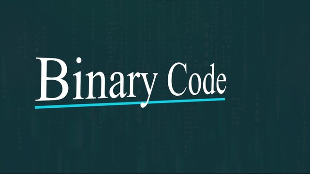 Binary Code in Tech: Representing data in the digital world through the binary code, this image embodies technological innovation and the language of modern computing.
