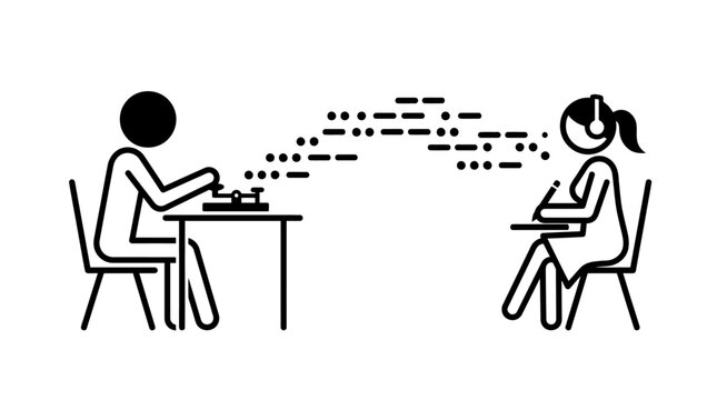 Communicating with Morse Code Sending and Receiving Messages