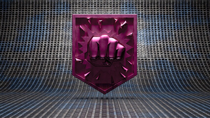 PINK BADGE © HGXYZN