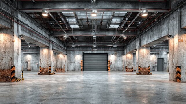 old abandoned warehouse