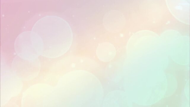 abstract background with bokeh