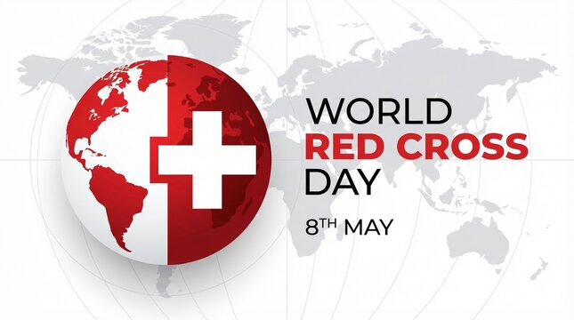 
 Save to Library
 Download Preview
 Preview Crop
 Find Similar
 
File #:  1953366873
Commemorating world red cross day on eighth may with a three dimensional globe symbolizing international humanitar